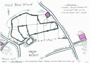 Map of Mad Bess Wood